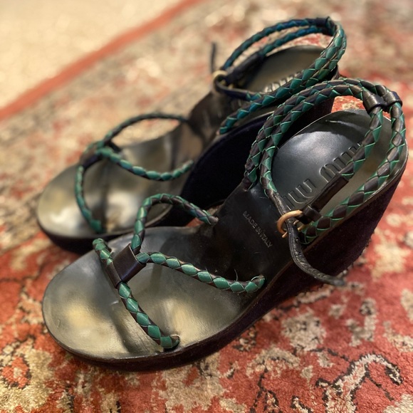 NWOT miu miu platform sandals! - Picture 2 of 5